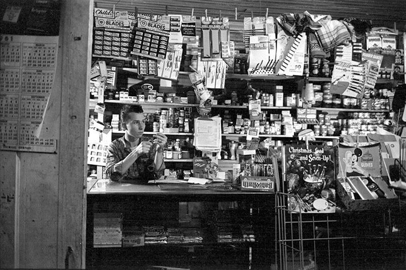 Country store interior