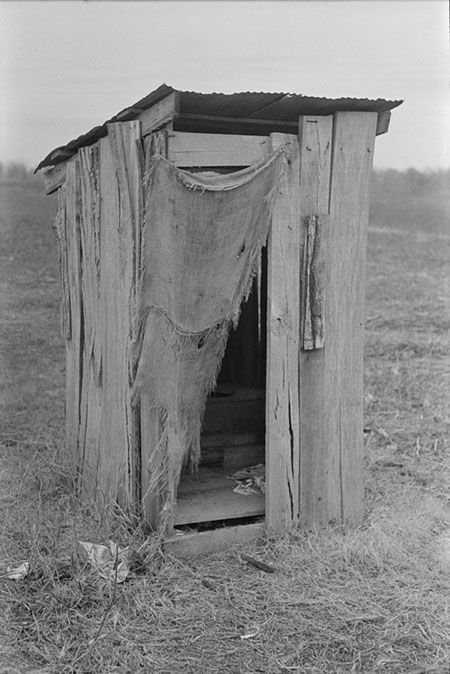 Privy of sharecropper's farmstead