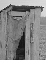 Privy on sharecropper's farmstead