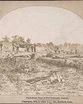Confederate Dead at Fort Robinette