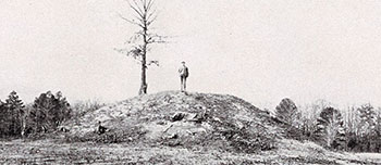 Detail: Indian Mound at Cornish