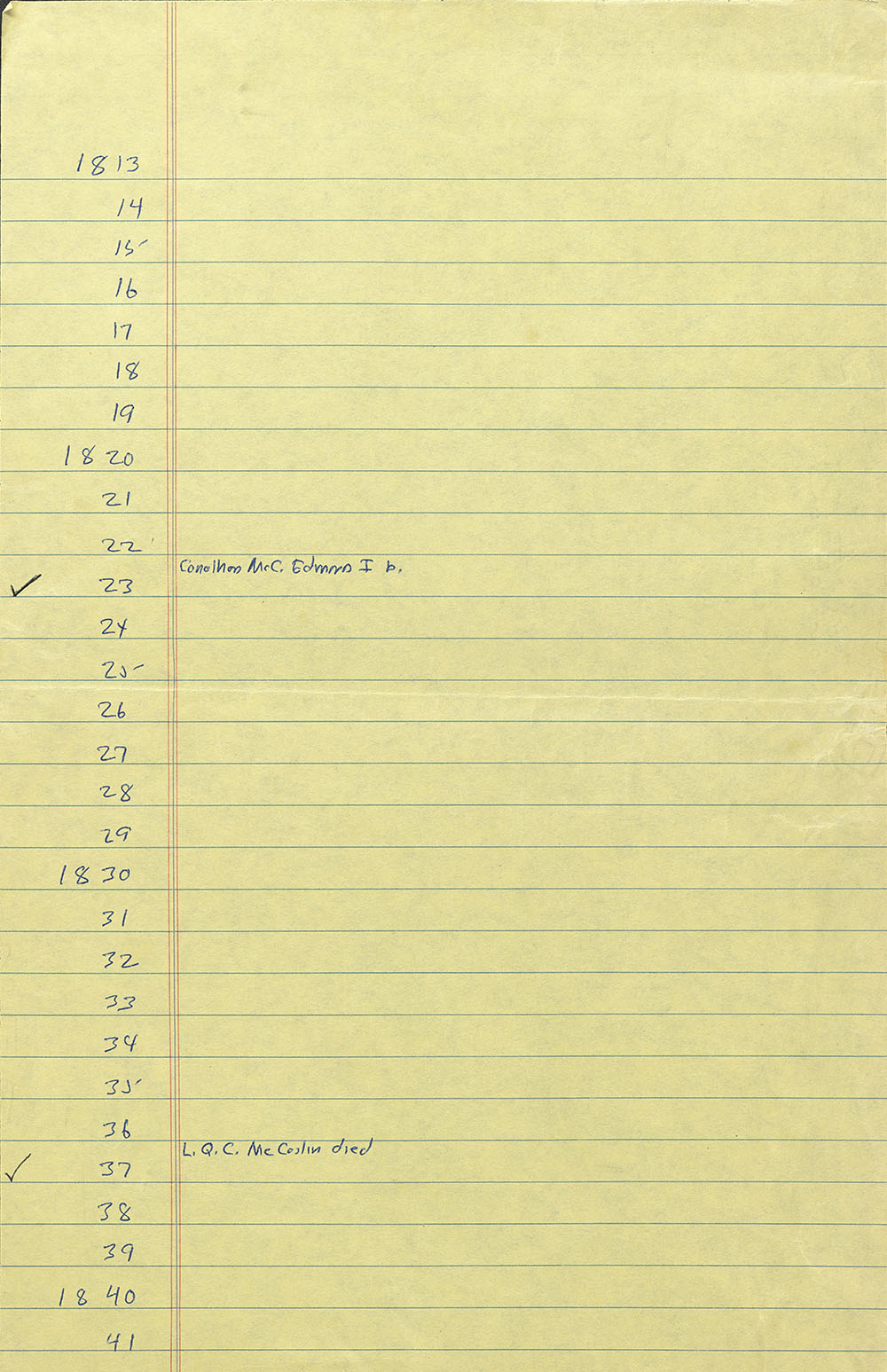 Page 1, Ms Chronology